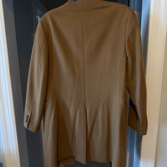 Uniqlo Wool/Cashmere Coat in Camel/Tan - Picture 3 of 5